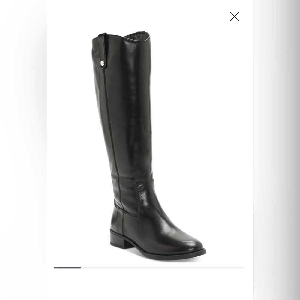 Classic Black Over-the-Knee Riding Boots